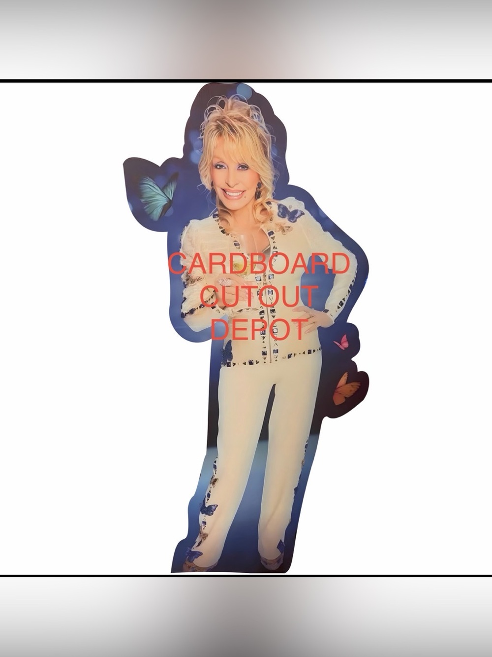 Dolly Parton Life Size Cardboard Cutout Free Shipping!
